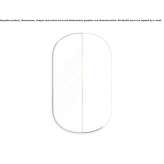 Oval wall mirror Ranilug