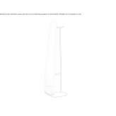Freestanding oval mirror Sindia