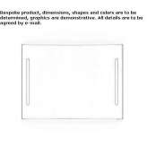 Wall-mounted bathroom mirror with integrated lighting Crivina