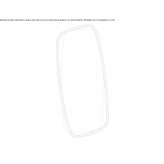 Rectangular mirror mounted on the wall Chiarano