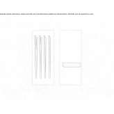 Rectangular mirror mounted on the wall Arizpe