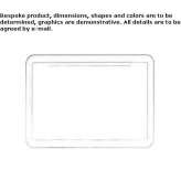 Wall-mounted bathroom mirror with integrated lighting Gjern