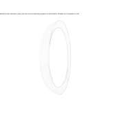 Round aluminum mirror with integrated lighting Enying