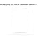 Rectangular bathroom mirror mounted on the wall Nickol