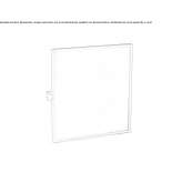 Wall-mounted bathroom mirror Arnbruck