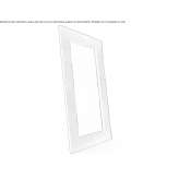 Rectangular mirror in an MDF frame Misentea