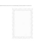 Wooden mirror mounted on the wall in a frame Tuxtilla