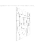 Square mirror mounted on the wall Oropos