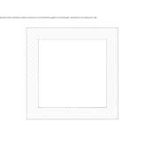 Square leather wall mounted mirror Matatlan