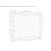 Wooden mirror mounted on the wall in a frame Sicaya