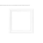 Wooden mirror mounted on the wall in a frame Maden