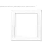 Wooden mirror mounted on the wall in a frame Volcan