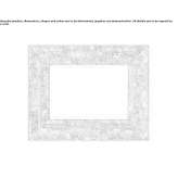 Rectangular mirror in a wooden frame Lossburg