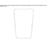 Metal mirror mounted to the wall Salar