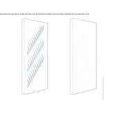 Rectangular mirror with integrated lighting Langholm