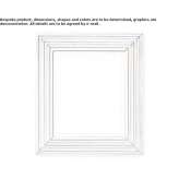 Rectangular mirror mounted on the wall in a frame Sondrio