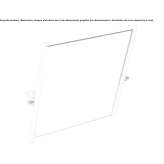 Tilting mirror mounted on the wall Mixco