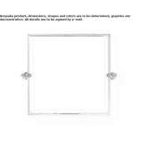 Tilting framed bathroom mirror Shudayag
