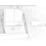 Mirror with cabinet with integrated lighting Dzhalka