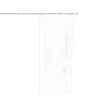 Towel warmer made of powder-coated steel, mounted to the wall Stawell