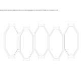 Wall mirror with a metal frame Chumuch