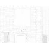 Wall mirror with cabinet and integrated lighting Hoevenen