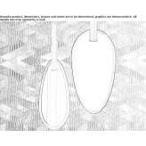 Oval wall mirror Fornelli