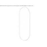 Mirror in an oval frame Binnen