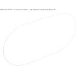 Oval wall mirror Sabbia