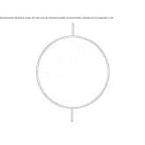Round mirror for wall mounting Polleur
