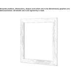 Wall-mounted bathroom mirror Danby