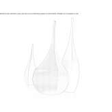 Metal decorative vase Sarmato