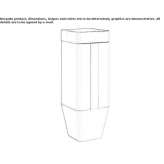Wooden vase Fiambala