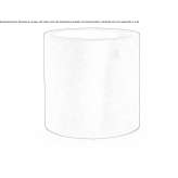Low vase made of polyethylene Guacui