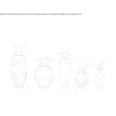 Porcelain vase Biol