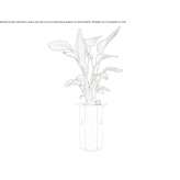 Vase made of MDF Aushiger