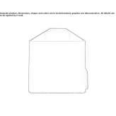 Vase for wall mounting Vestreno