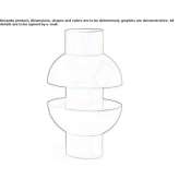 Aluminum vase Surberg