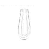 Murano glass vase Dambroca