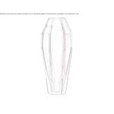 Murano glass vase Dambroca