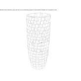 Mother of pearl vase Macka