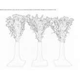 Modular set of ceramic vases, 3 pieces Pantalla