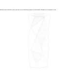 Cement and resin vase Lutsk