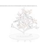 Wooden decoration - a tiny forest Nalles