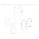Decorative object made of polyethylene Narni
