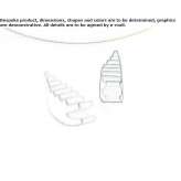 Decorative object made of polyethylene Ticopo