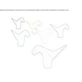 Decorative object made of polyethylene Gartcosh