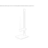 Aluminum candle holder Machali