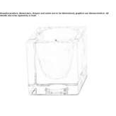 Glass candle holder Astakos