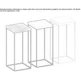 Painted metal plinth Fetesti